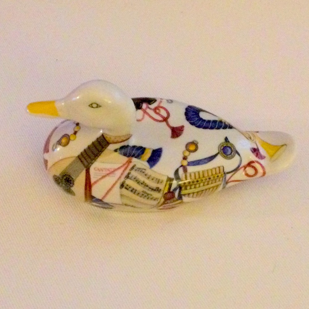 3/$10 | Cardinal Fine Porcelain Duck Figurine